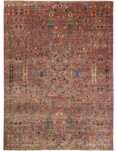 Shahi Fine Pakistan grigio tenue e terra di siena 169x230