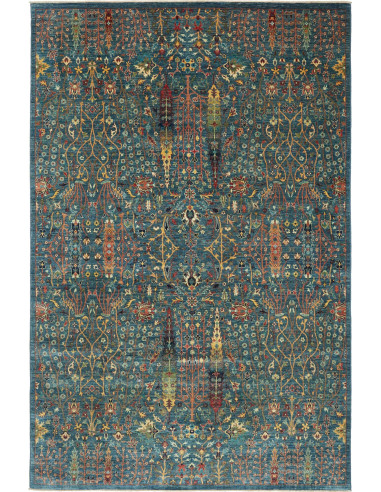 Shahi Fine Pakistan grigio tenue e grigio ardesia scuro 198x299