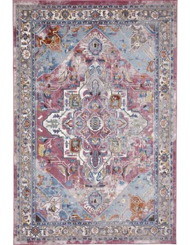tappeto moderno 16th Avenue 91DA Fuschia/Blue passatoia