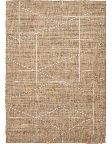 tappeto moderno Bazaar Jute 24875 Natural
