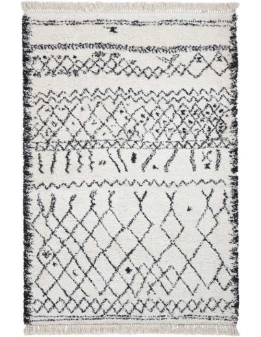 tappeto moderno Boho 5402 Black/White