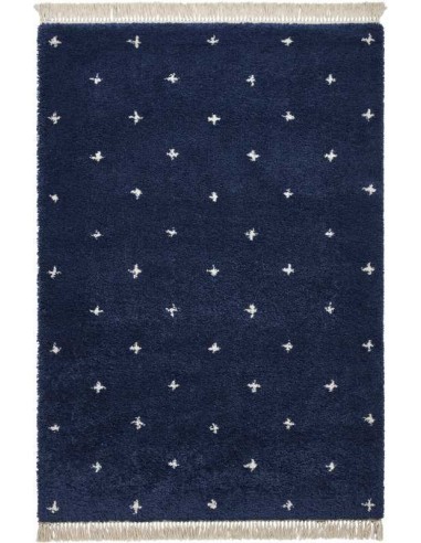 tappeto moderno Boho A475 Navy