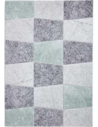 tappeto moderno Brooklyn 22192 Grey/Green
