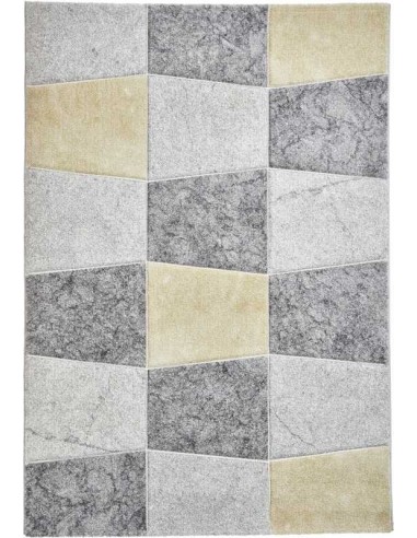 tappeto moderno Brooklyn 22192 Grey/Yellow