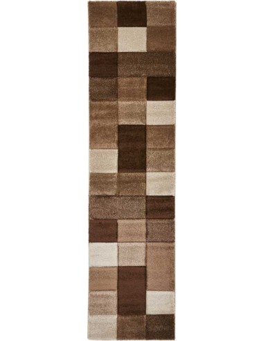 tappeto moderno Brooklyn 646 Beige/Brown passatoia