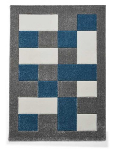 Tappeto Brooklyn Brk04 Grey/Blue Passatoia