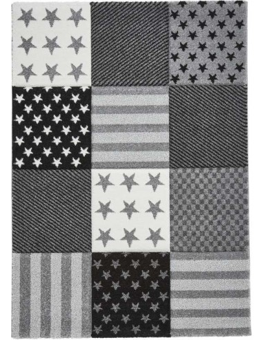 tappeto moderno Brooklyn Kids 777 Grey