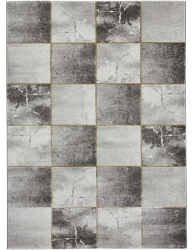 tappeto moderno Craft 23495 Grey/Gold