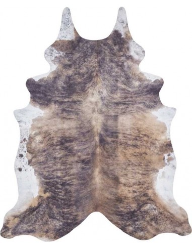 tappeto moderno Faux Cow Print Brown/White