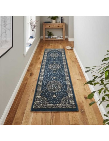 tappeto moderno Heritage 4400 Dark Blue