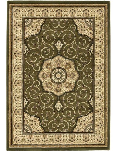 tappeto moderno Heritage 4400 Green passatoia