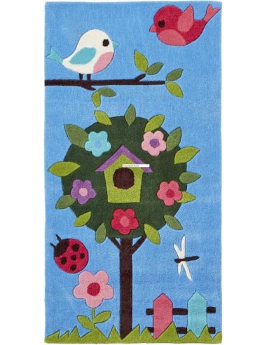 tappeto moderno Hong Kong 4897 Blue