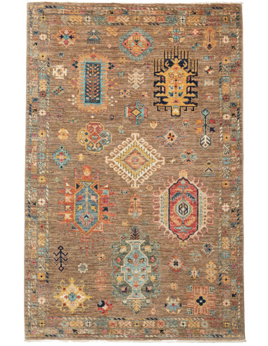 Tribal Pakistan grigio e gainsboro 119x182