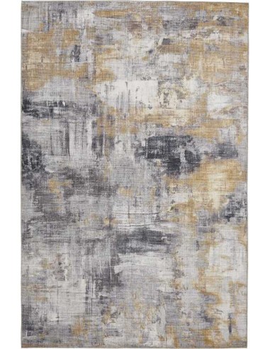 tappeto moderno Rio G4719 Grey/Yellow