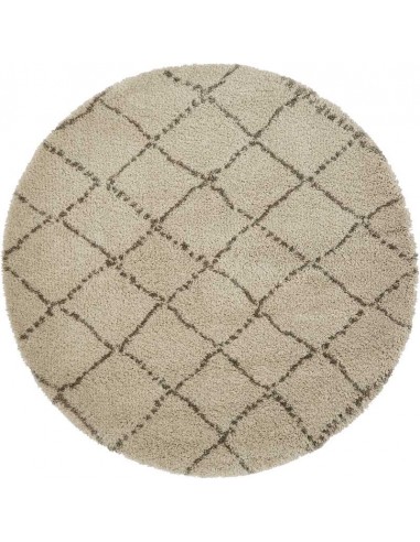tappeto moderno Royal Nomadic 5413 Cream/Grey rotondo