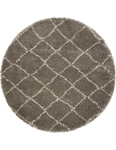 tappeto moderno Royal Nomadic 5413 Grey/Cream rotondo