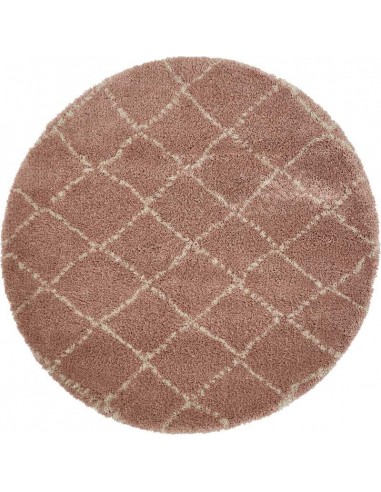 tappeto moderno Royal Nomadic 5413 Rose rotondo