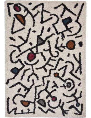 tappeto moderno Royal Nomadic A637 Cream/Black/Multi