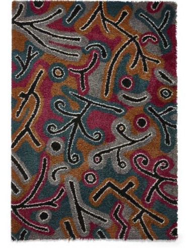 tappeto moderno Royal Nomadic A641 Dark Multi