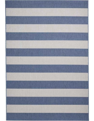 tappeto moderno Santa Monica 48644 Blue/Light Beige