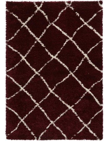 tappeto moderno Scandi Berber G257 Red/Cream