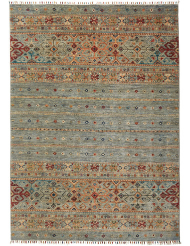 Rubin Pakistan grigio e grigio 147x206