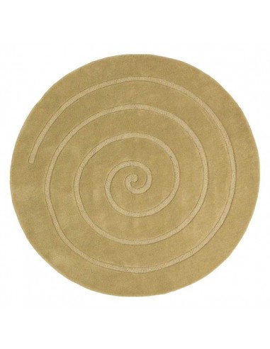 tappeto moderno Spiral Gold - 140 x 140
