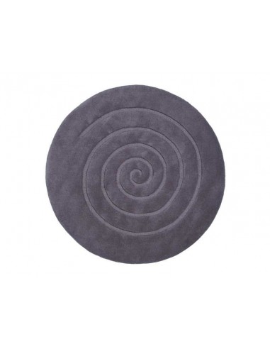 tappeto moderno Spiral Grey - 140 x 140