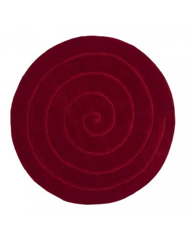 tappeto moderno Spiral Red - 140 x 140