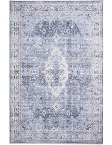 tappeto moderno Tabriz H1156 Blue