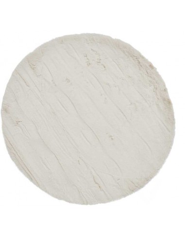 tappeto moderno Teddy Beige rotondo