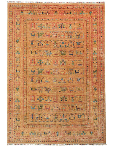 Rubin Pakistan perù e grigio ardesia scuro 170x235