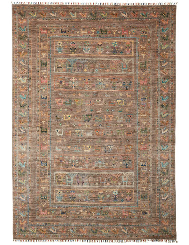 Rubin Pakistan grigio e abbronzatura 170x241