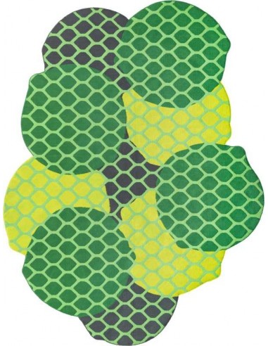 tappeto moderno GAN Citrus Interni/Esterni Lime
