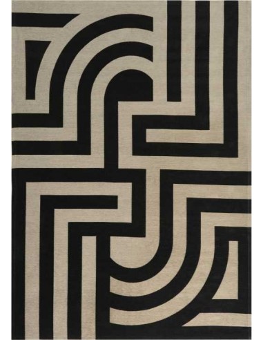 Tappeto moderno lavabile in lavatrice Tiffany Black - Collezione Art Deco - Carpet Decor - Turchia - 160x230, 200x300 cm - 23% c