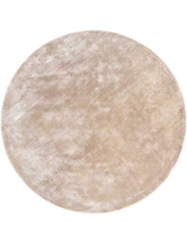 Tappeto moderno Plain Paloma Round, collezione Hand Made, 100% viscosa, fatto a mano, India.