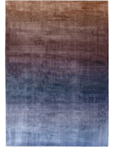 Tappeto moderno Sunset Copper, collezione Hand Made, 100% tencel, fatto a mano, India.