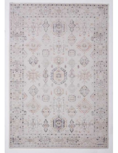 Tappeto moderno Aman Beige collezione Magic Home Print Carpet Decor 160x230 200x300 100% poliestere Turchia