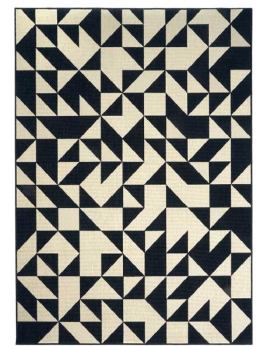 Tappeto moderno Luz della collezione Outdoor Indoor - Carpet Decor - resistente alle intemperie e ai raggi UV - perfetto per int