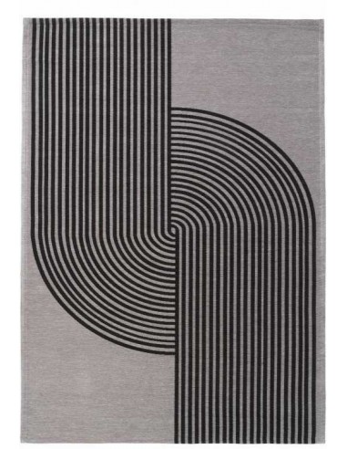 Tappeto moderno lavabile in lavatrice Aruba Grey della collezione Unique di Carpet Decor - Turchia - 24% cotone riciclato 4% RPE