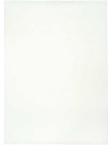 Tappeto moderno lavabile in lavatrice Basic White della collezione Unique di Carpet Decor - Turchia - 160x230 cm - 24% cotone ri