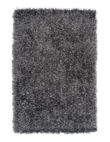 Tappeto moderno grigio scuro di alta qualità e comfort.