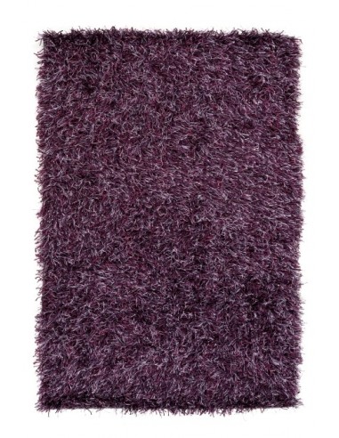 Tappeto moderno viola con design elegante e morbidezza eccezionale.