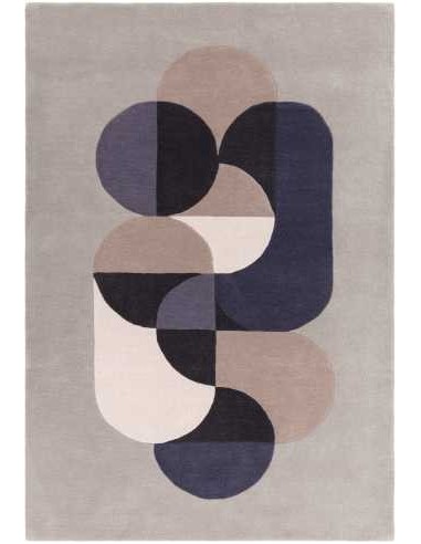 tappeti moderni, tappeto Statement Grey di Asiatic Carpets, tonalità grigie, eleganza senza tempo