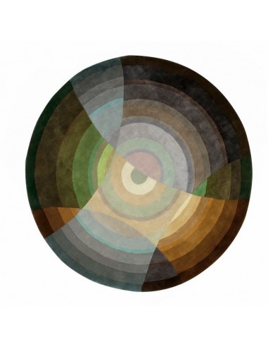 Missoni Rug Carousel T60 Nero Round cm.150x150