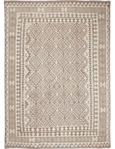 Kilim Pakistan grigio scuro e gainsboro 209x293