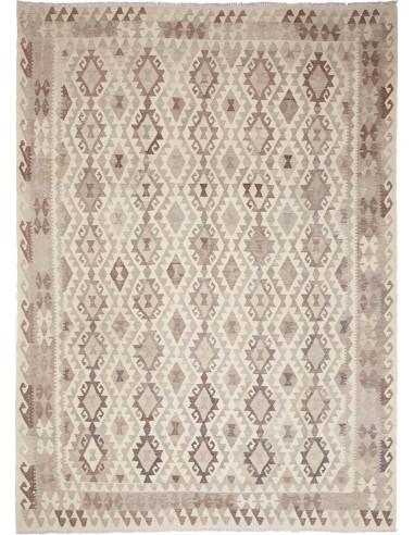 Kilim Pakistan argento e argento 213x290