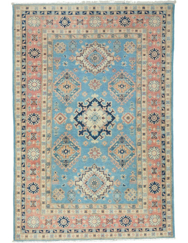 Kazak Pakistan grigio scuro e grigio ardesia chiaro 120x176