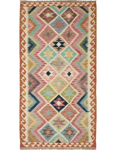Tappeto Kilim Pakistan cm.101x202
