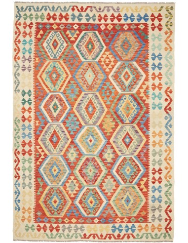 Tappeto Kilim Pakistan cm.202x294